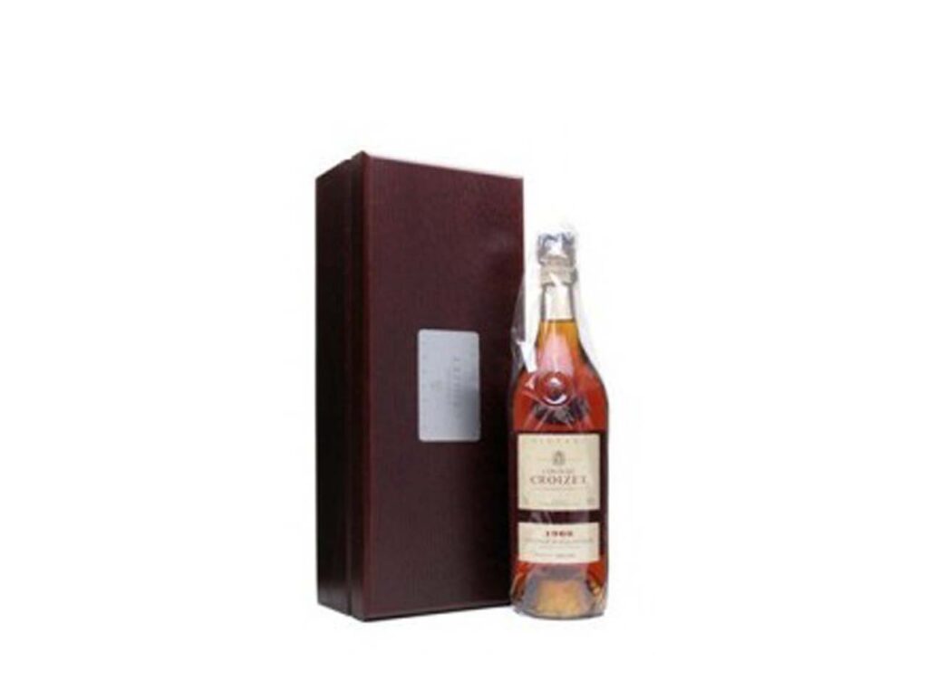 Cognac Croizet Vintage 1966 in originele houten kist