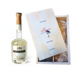 Yuzu Gin in houten kistje met tumbler