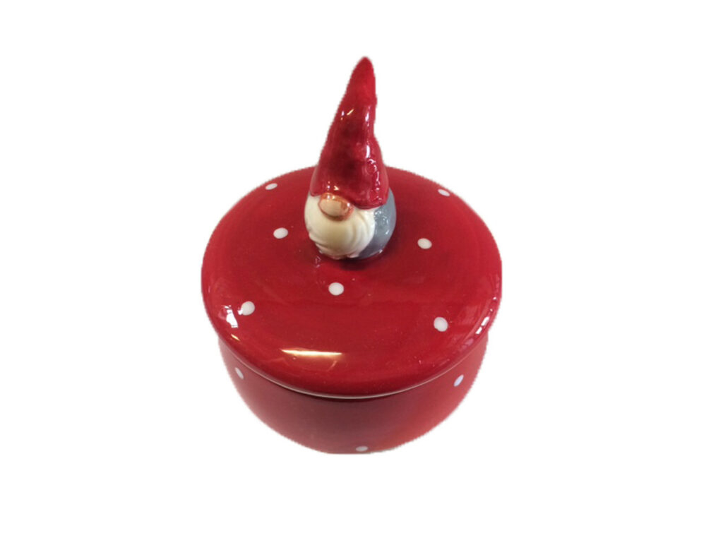 Santa dish with Rumbeans – round
